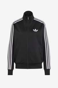 Womens Tops Shirts: Adidas Firebird Track Top Loose - Black