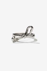 Meadowlark Bow Ring - Silver