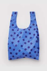 Womens Bags: Baggu Standard Bag - Blue Polka Dot