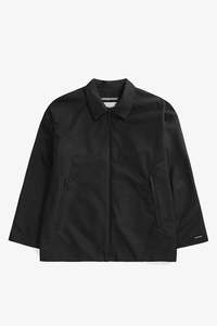 Mens Jackets: Norse Projects Sten Gore-Tex Windstopper Insulated Shirt Jacket - Black