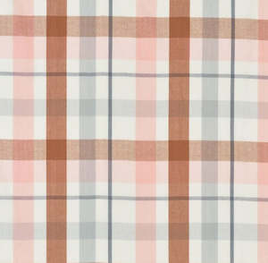Fabric: Fabric: Oak Check Cotton
