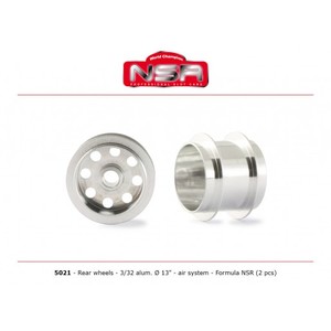 Products: NSR 5021 Wheels 3/32 - Rear Ø 13x10mm - NZ Slot Cars