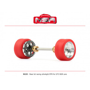 Products: NSR 9133 3/32 Rear racing kit ultralight RTR - Ø 17,3mm wheels - NZ Slot Cars