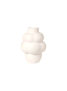 Homewares: Ceramic Balloon Vase 04 Petit  Raw White