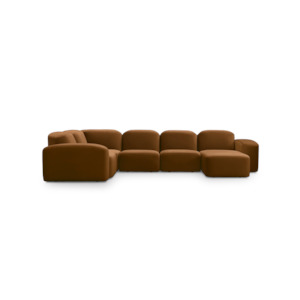 Muse 5 Piece Chaise Modular Sofa - RHF