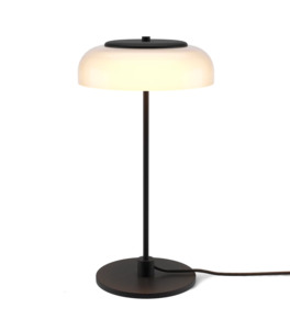 Blossi Table Lamp - Black / Opal