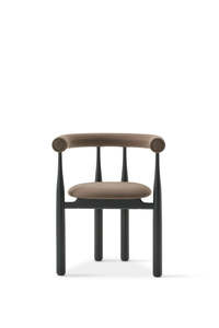 Bukowski Chair Fully Upholstered - Black