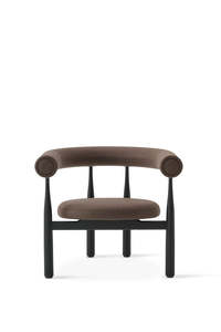 Sofas Lounge Chairs: Bukowski Lounge Chair - Black
