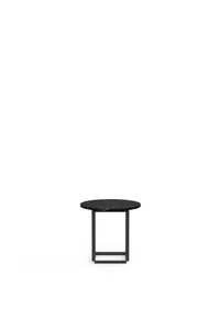 Florence Side Table - Black Marble