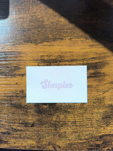 Products: Gift Card Slurpies