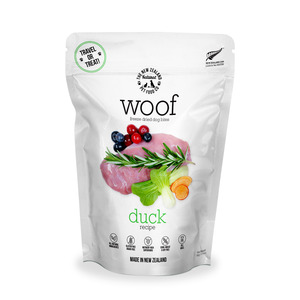 The New Zealand Natural Pet Food Co: Woof | Freeze Dried Dog Bites Duck