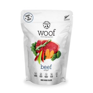 The New Zealand Natural Pet Food Co: Woof | Freeze Dried Dog Bites Beef