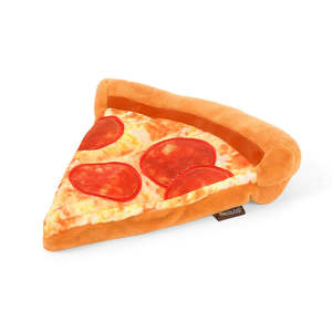 P.L.A.Y. | Snack Attack Dog Toy Puppy-roni Pizza