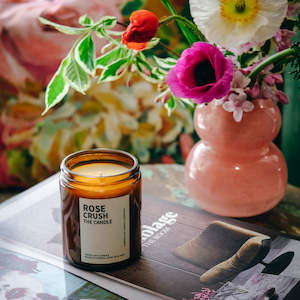 Amberjack: Amberjack Candle | Rose Crush