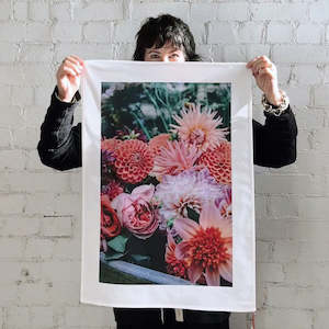 Small Acorns Tea Towel | Amanda's Dahlias