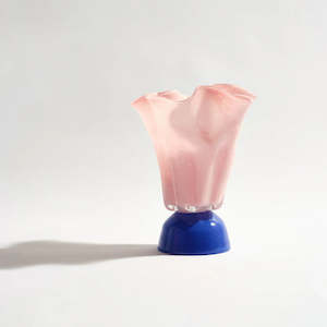 Ben David By Kas: Ben David by KAS | Valentina Glass Vase | Mauve