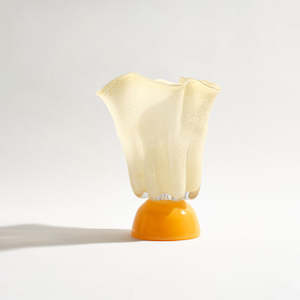 Ben David by KAS | Valentina Glass Vase | Natural