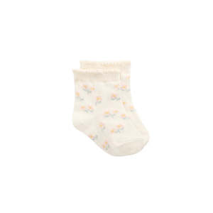 Jamie Kay | Meadow Jacquard Sock | Larissa Milk