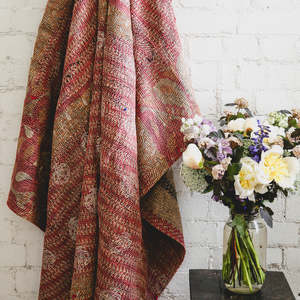 Vintage Kantha Quilt | Ten