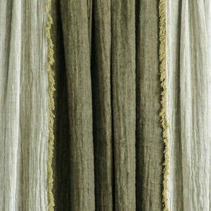 Bed Linen 2: Leggera Throw | Deep Moss/Moss