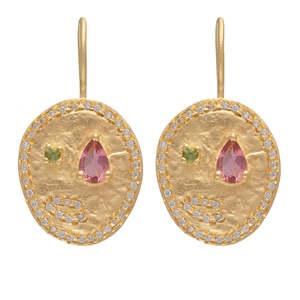 Jewellery: Rubyteva Alila Tourmaline Earrings