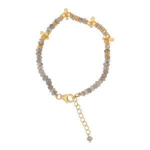 Jewellery: Rubyteva Labradorite Saffron Bracelet