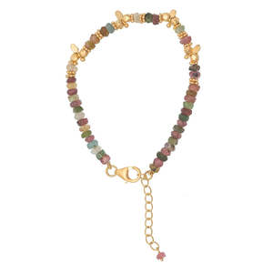 Rubyteva Multi Tourmaline Saffron Bracelet