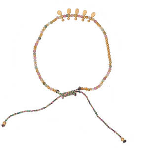 Jewellery: Rubyteva Multi Tourmaline Beldi Bracelet