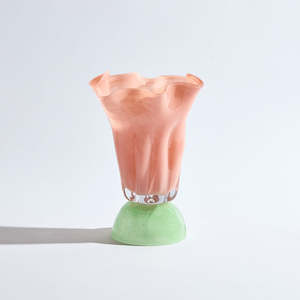 Ben David by KAS | Valentina Glass Vase | Mint