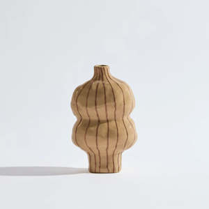 Ben David By Kas: Ben David by KAS | Cuban Vase | Natural