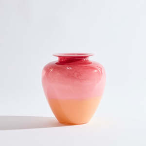 Ben David by KAS | Casa Large Vase | Crimson