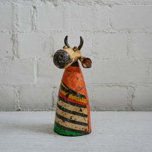 Vintage Metal Friend | 35. Stripey Cow No.2