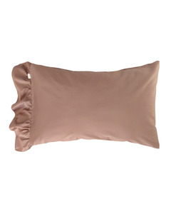 Pillowcase Set: Pair of Pillowcases - Hot Chocolate Ruffle