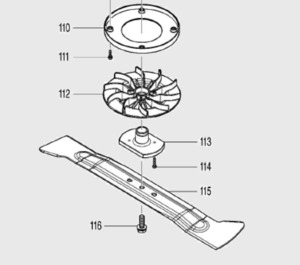 Makita Blade Support Dlm530/532/533 #319868-6