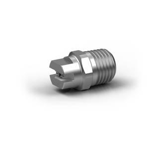 Water Blaster Nozzles: 15° Chiselling Stainless Steel Fan Nozzle - Bar