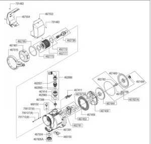 Water Pump Parts Alko Masport: Filter Assy Pump #462777