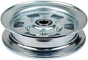 Ride On Parts Ferris: Ferris Steel Flat Idler Pulley #5102678 (159mm)