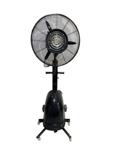 Fans: BE 650mm (26") Industrial Pedestal Misting Fan