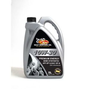 Gulf Western Premium Energy 10W-30 Engine Oil GF-6A 5L