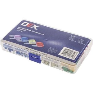 ACX1736 - Oex Mini Blade Fuse Assortment Kit - 142 Pieces