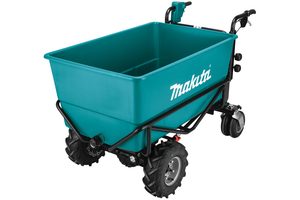 Makita DCU605Z 18Vx2 Flat Bucket Wheelbarrow