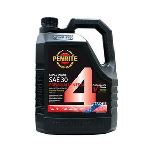 Small Engine Parts Ses Direct: Penrite Small Engine 4-Stroke SAE 30 Mineral Engine Oil 2.5 L