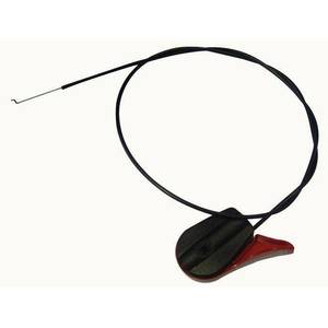 Walk Behind Mower Parts Cables Controls: Universal Throttle Control / Throttle Cable 50 Inch