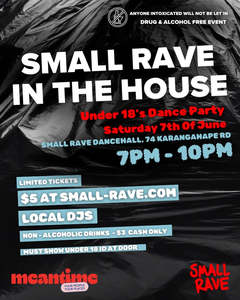 Events: SMALL RAVE In The House