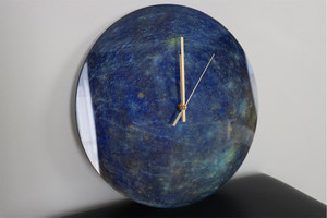 Products: Glass Clock Planet Mercury 360mm Smart Art Design