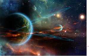 Products: Twin Ring Giant Smart Art Design