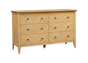 Hemsly 6 Drawer Lowboy