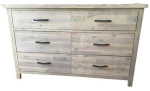 Bedroom: Belle 6 Drawer Lowboy/Dresser