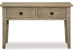 DANSKE Potters Barn 2 Drawer Hall Table
