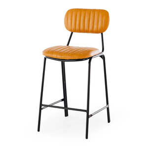 Datsun Vintage Camel PU Bar Stool